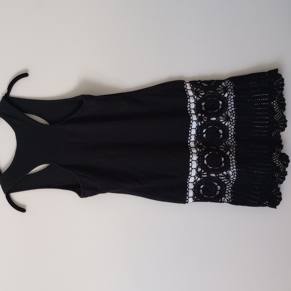 Moda International black/white dress - Picture 5 of 6